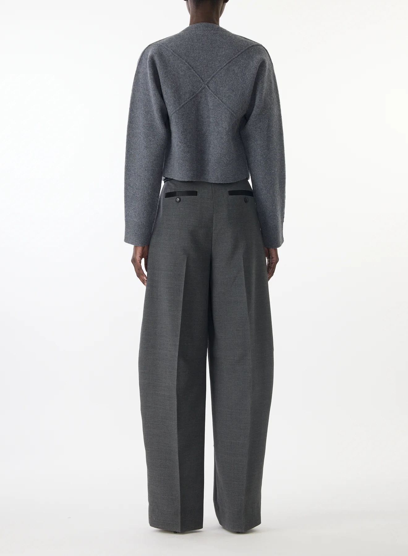 SCULPTURAL MERINO WOOL CARDIGAN - Image 5